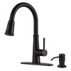 WOWOW Kitchen Faucet, Oiled Rubbed Bronze, 1 Handle High Arc,