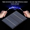 Portable Lightweight Solar Panel, Solar Cell Panel, 1.5W 12V Polysilicon