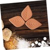 BIUDECO 4pcs Leaf Shaped Sugar Savers Reusable Brown Sugar Softener