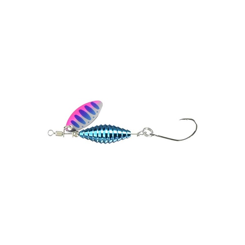 FIELD Hunter Spinner Surely Hit 43mm 7g Blue/Pink Yamame #23