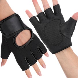SSKHE Weight Lifting Gloves Gym Fitness Gloves for Workout Anti Slip Palm Protection Half Finger Exercise Glove Cycling Exercise Training Breathable for Men Women