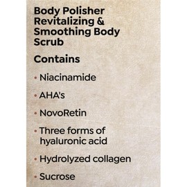 Tweak'd By Nature The Body Polisher Chestnut Honey Bloom Smoothing Body Scrub 16