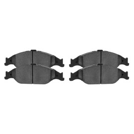 AutoShack Front Ceramic Brake Pad Set Driver and Passenger Side Replacement for 1999 2000 2001 2002 2003 2004 Ford Mustang 3.8L 3.9L 4.6L V6 V8 RWD SCD804