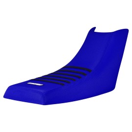 Yamaha 1988 - 2006 YAMAHA WARRIOR Gripper Seat cover all BLUE/BLACK rib Enjoy #111