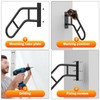 Handrails for Outdoor Steps ，22.8" Stair Railing Indoor1-3 Step, U-Shaped