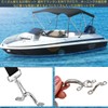 YUACT Eye Strap Fixing Plate Eye Plate Hook Deck Loop