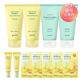 Gudal CJ단독번들구성클렌징 폼 150ml 2종中선택총4개구성) 사은청귤세럼마스크알파5매+청귤세럼알파10ml2 CJ Exclusive Bundle Cleansing Foam 150ml 2 types (Choose a total of 4) Gift: Cheongyul Serum Mask Alpha 5 sheets + Cheongyul Serum Alpha 10ml 2