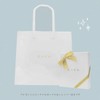L&Co K10 Zizuku Drop Pendant Necklace Birthstone, Yellow Gold, july