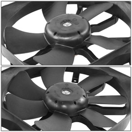 DNA MOTORING Factory Style Radiator Fan Assembly Compatible with 00-02 Mazda 626 2.0L w/Air Cond,OEM-RF-0793