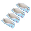 4pcs Crochet Hook Case Waterproof 600D Oxford Fabric Knitting Needle