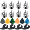 DLAND 18 Adjustable Finger Picks,Including Stainless Steel Finger Picks, 4