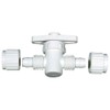 Flair-It 16879 Plastic Straight Stop Valve, 0.375" Size