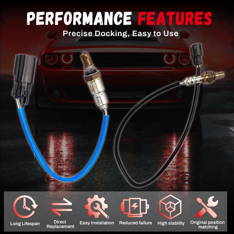 2Pcs 234-5038 234-4490 O2 Oxygen Sensor Upstream Downstream Compatible with