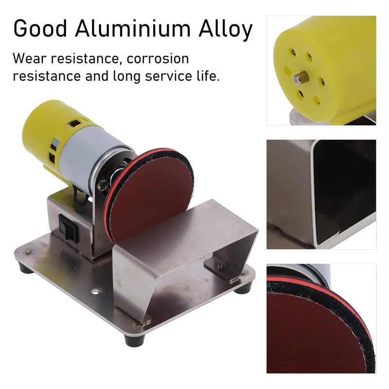 Electric Disc Grinder, Disc Combo Sander Polisher Sanding Machine 3in