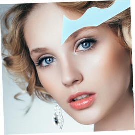 PACKOVE Silicone Eyeliner Aid Makeup Tool for Beginners Multifunctional Eyebrow Stencil and Lipstick Positioning Skin-fitting Makeup Assistant for Precise Eyeliner Eyeshadow and Mascara