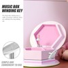 FOMIYES 8pcs Music Box Winder Key Metal T Shape Bar
