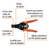 Truper PE-CA-X, Pinza pela cables automática de precisión, 6"