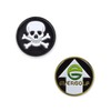 EverGolf Metal Ball Markers Crossbones