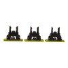 3pcs Electric Trimmer Replacement Blades Precise Cutting Professional T Shape