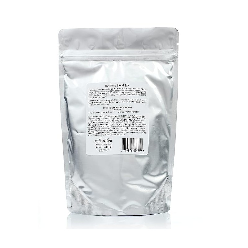 s.a.l.t. sisters Butcher's Blend Salt | All-Natural, Gluten Free, MSG