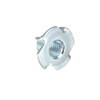 uxcell M8 4 Pronged Tee Nut T-Nut for Table Legs