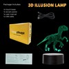LED Dinosaur Velociraptor Colour Changing USB Night Light and Decoration