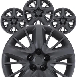 AUTOFREE 18" Hubcaps for 2014-2020 Chevy Impala Steel Wheels - Set of 4, Bolt-on Design, Matte Black Wheel Rim Covers, PP Material, 18-Inch Matte Black Color 4-Pack