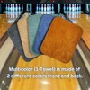 STRIKECLUB Bowling Ball Shammy Towel | Dual Sides Leather Bowling