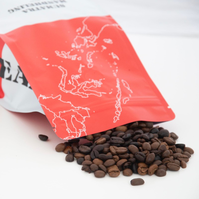 Sumatra Mandheling Coffee Beans. Medium Roast Whole Coffee Beans, Single