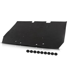 PIT66 Hood Insulation Pad 1/2" W/ Clips Compatible with Range Rover Classic Only 1987-1995