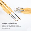 Grabie 11 Pcs Miniature Detail Art Paint Brush Set With