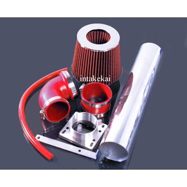 INTAKEKAI Performance Air Intake (Compatible with 1989-1994 TOYOTA PICKUP 2.4L / 1990-1994 TOYOTA 4RUNNER 2.4L 4CYL MODELS) (RED)