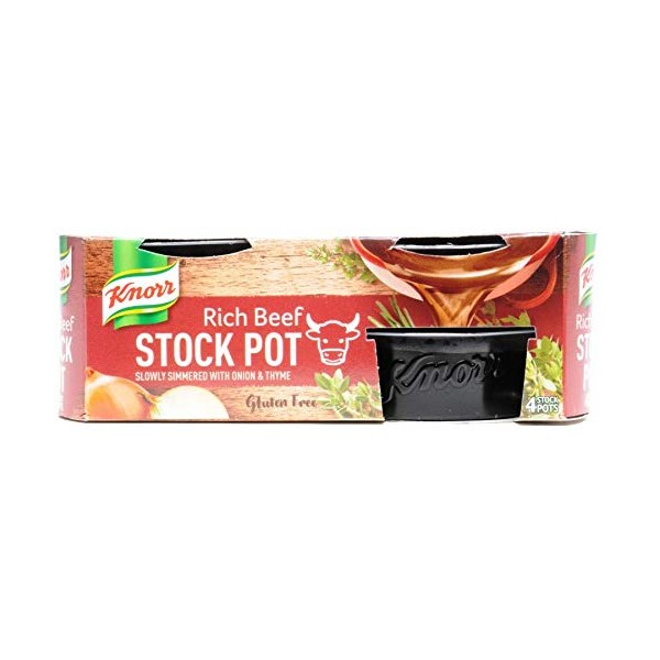 Knorr Suppentöpfe für Rindfleisch, 2 x 4 Stück