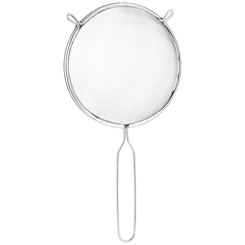 Chef Aid 10E00416 Metal Strainer, 15cm Diameter, Tin