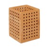 Relaxdays Pen Holder Bamboo Country House Style H x W