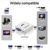 VGA to HDMI Adapter, HDMI to VGA Audio Video Converter