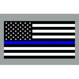 Texas Hart Designs Blue Lives Matter Flag Fridge Magnet Police First Responder