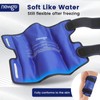 NEWGO Shin Splint Ice Pack for Injuries, Calf Gel Wrap