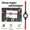Mairuker Die Handle Round Die Stock Handle Wrench with Knurled