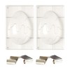 Decora 0050182 Set of 2 Egg Moulds 250 g with