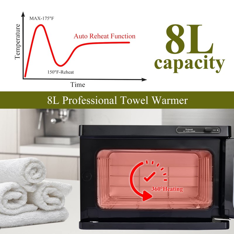 Hot towel warmer, 8L Towel Warmer Spa, Professional Towel Warmer