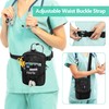 Trunab Nurse Bag, Nurse Pouch, Fanny Pack, Nurse, Multi-functional (Black)