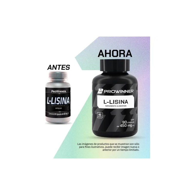 L-lisina (90 Caps) - Prowinner Sin Sabor