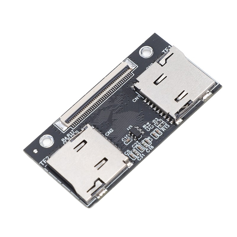 PCB Dual Micro Storage Card to CE ZIF SSD Adapter