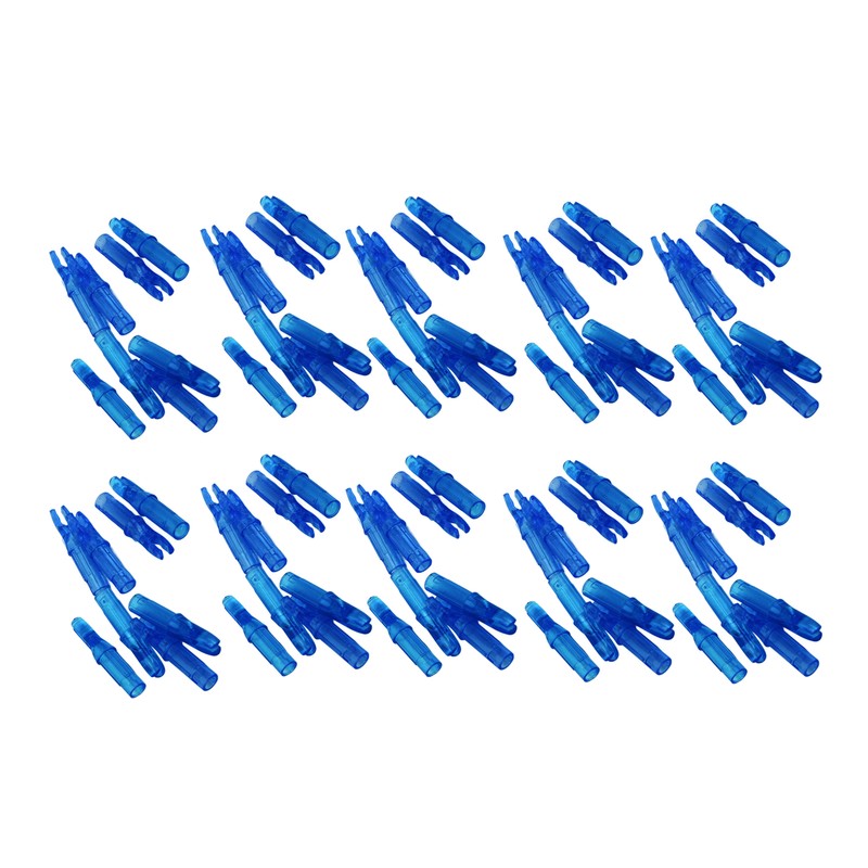 100pcs Archery Arrow Nock Durable Plastic Insert Arrow Nocks Light