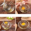 Pack of 2 Egg Separators, Egg Yolk Separator, 304 Stainless