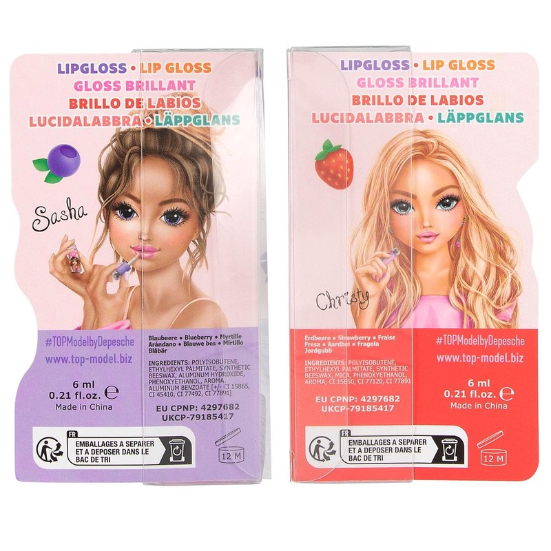 Depesche TOPModel Glow Beauty and Me Lip Gloss - Box