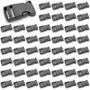 Litoexpe 50 Pieces 1 Inch Quick Side Release Plastic Buckle,