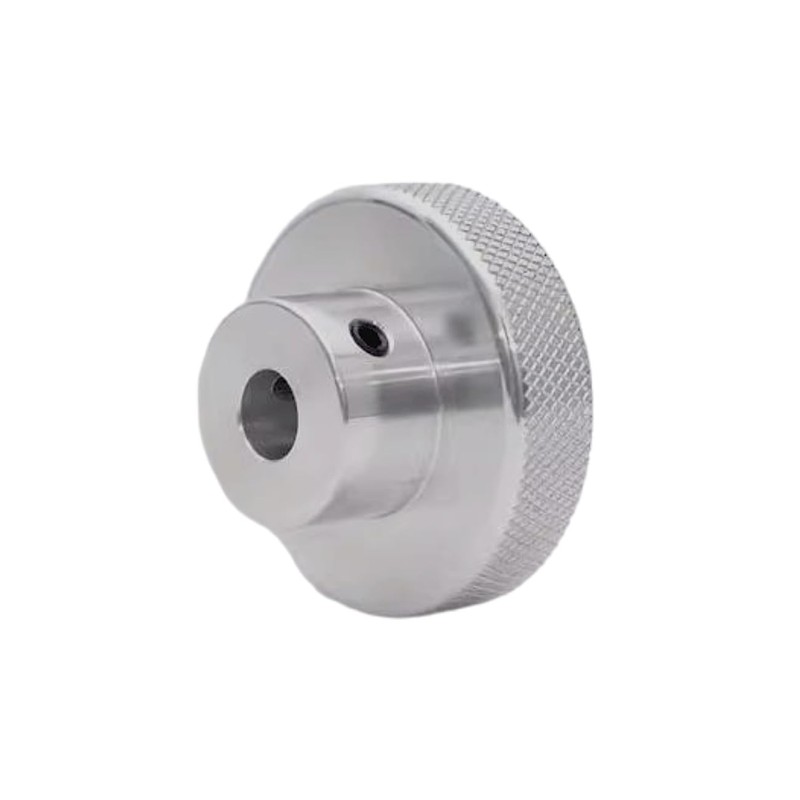 CHANCS Aluminum Alloy Handwheel Knurled Adjustment Handle 50mm(2") OD 16mm