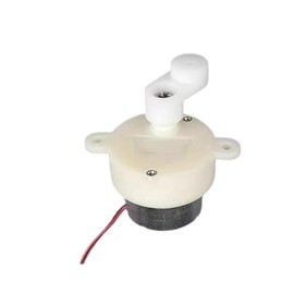 CHANCS DC 3V-6V 12-24RPM Plastic Gears Electric DC Motor Rotating Motors with Bias Wheel for DIY Accessories Electronic